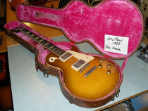 ’59 Gibson Les Paul Standard oli näyttelyn puhutuin soitin.