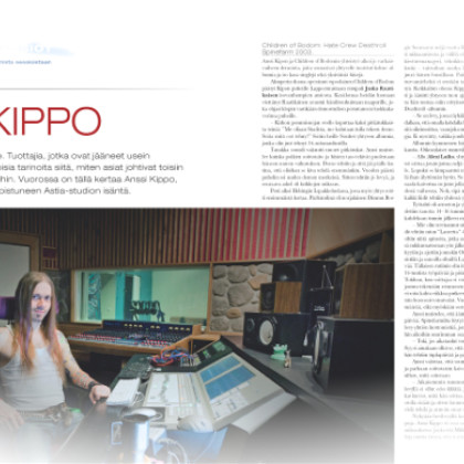 Anssi Kippo Astia-studiolla