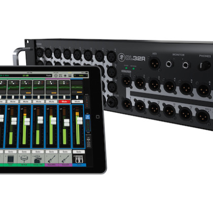 Mackie DL32R ja iPad & MasterFader
