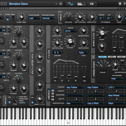 Steinberg Retrologue 2 virtuaalisyntikka