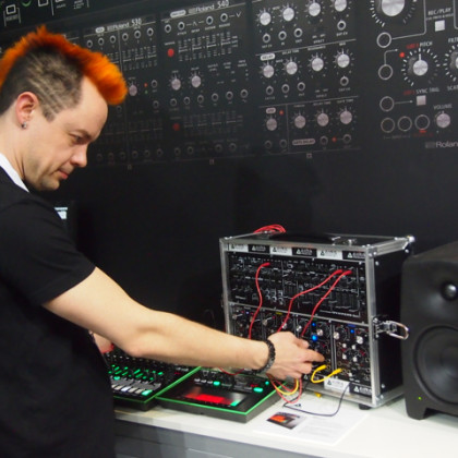 Roland System 1 Timo Ahlqvist Frankfurtin Musiikkimessut