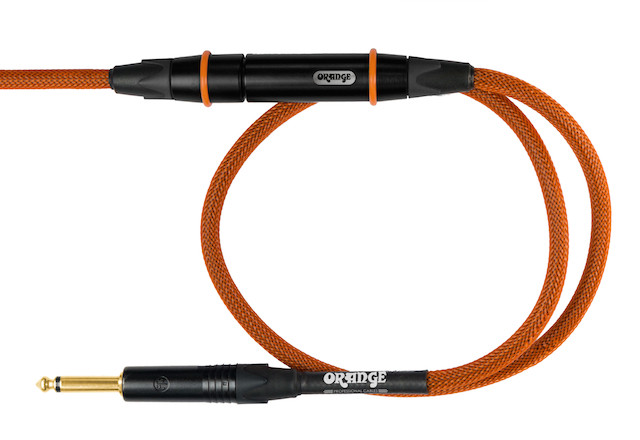 Kiertymätön Orange Twister -kitarajohto